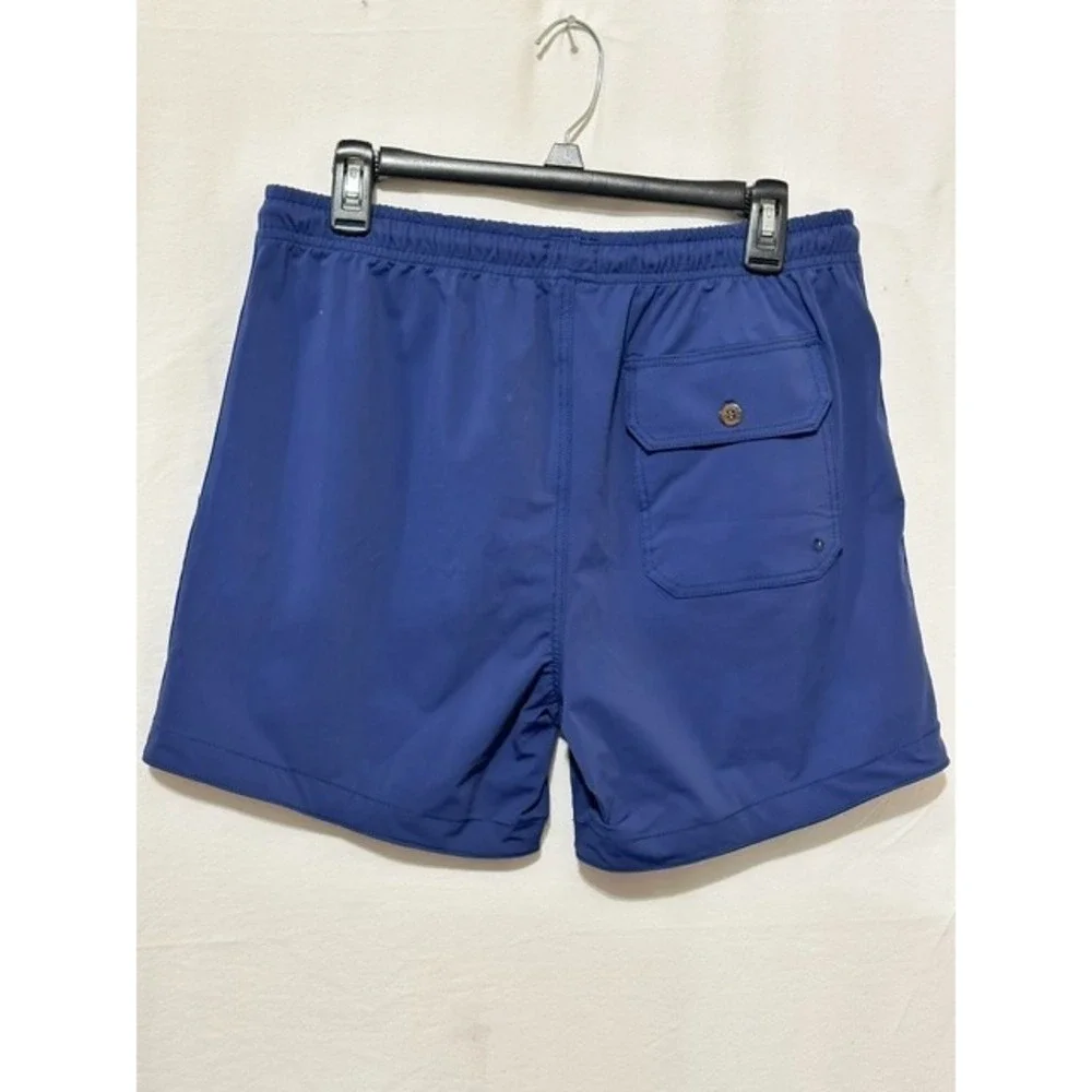 Aviator Nation Men's 32 Navy Blue 5 Stripe Flex Board Shorts 5